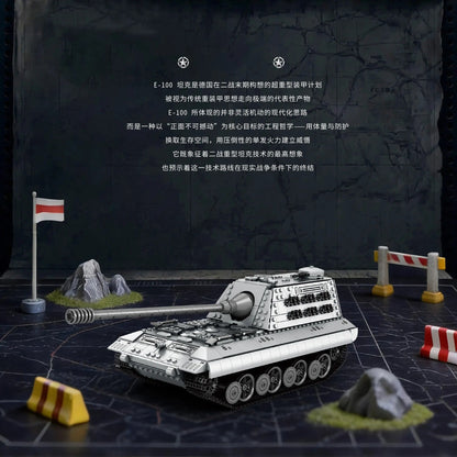 E100 Battle Tank | 1498 Pcs