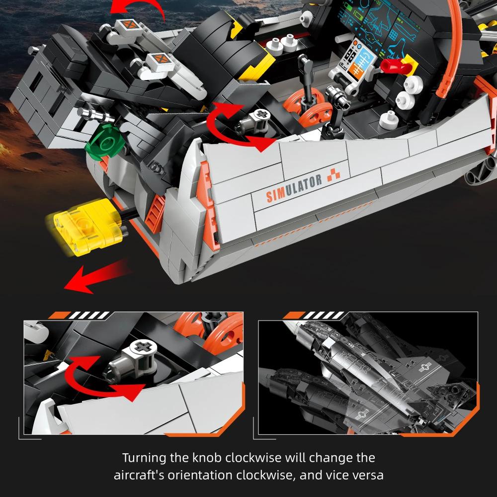 F35 Fighter Jet Simulator | 941pcs