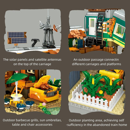 Train Park Modular Buildings | 2349 Pcs