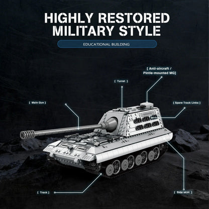 E100 Battle Tank | 1498 Pcs