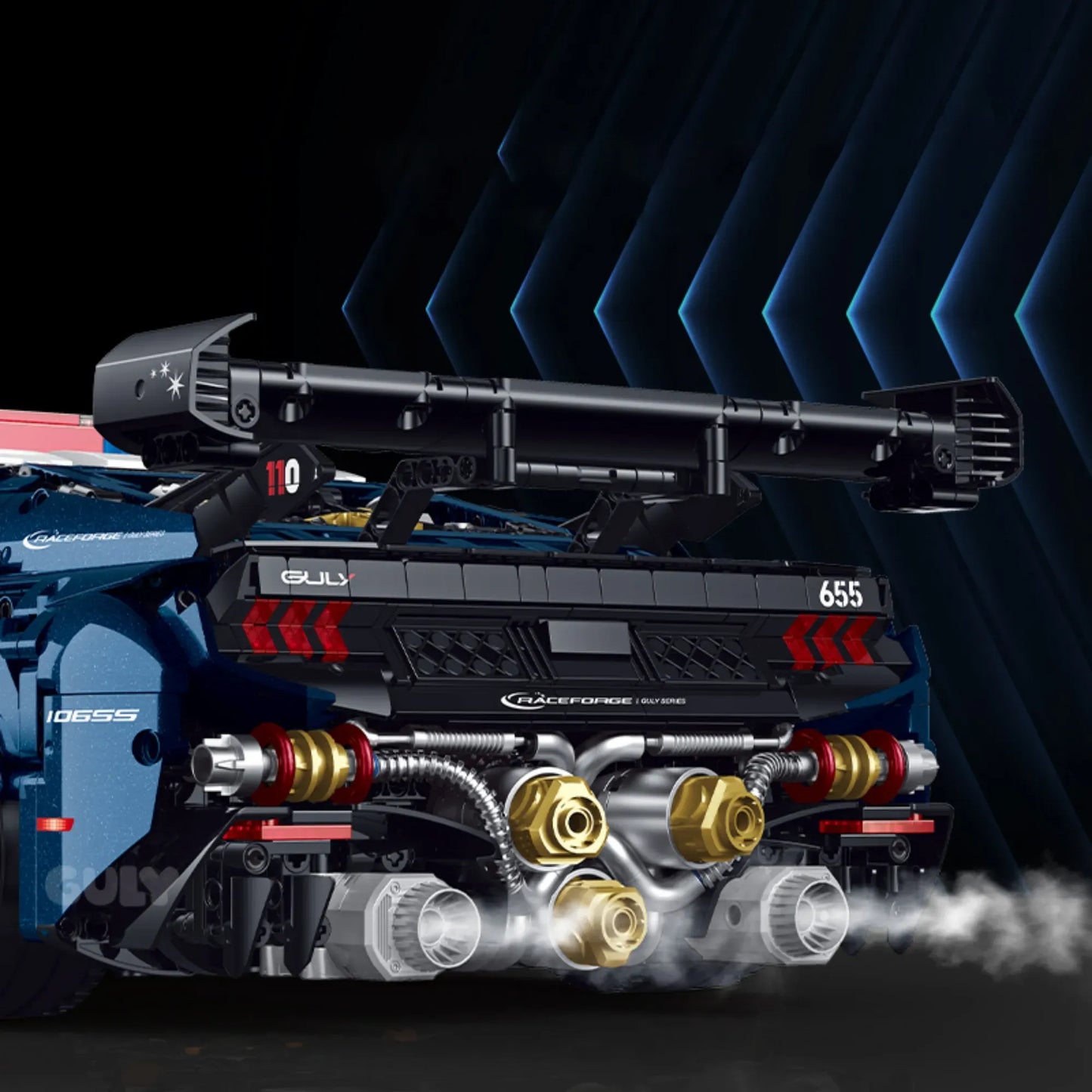 Turbocharged Mustang Police Car | 3975pcs