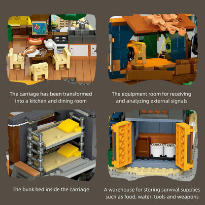 Train Park Modular Buildings | 2349 Pcs