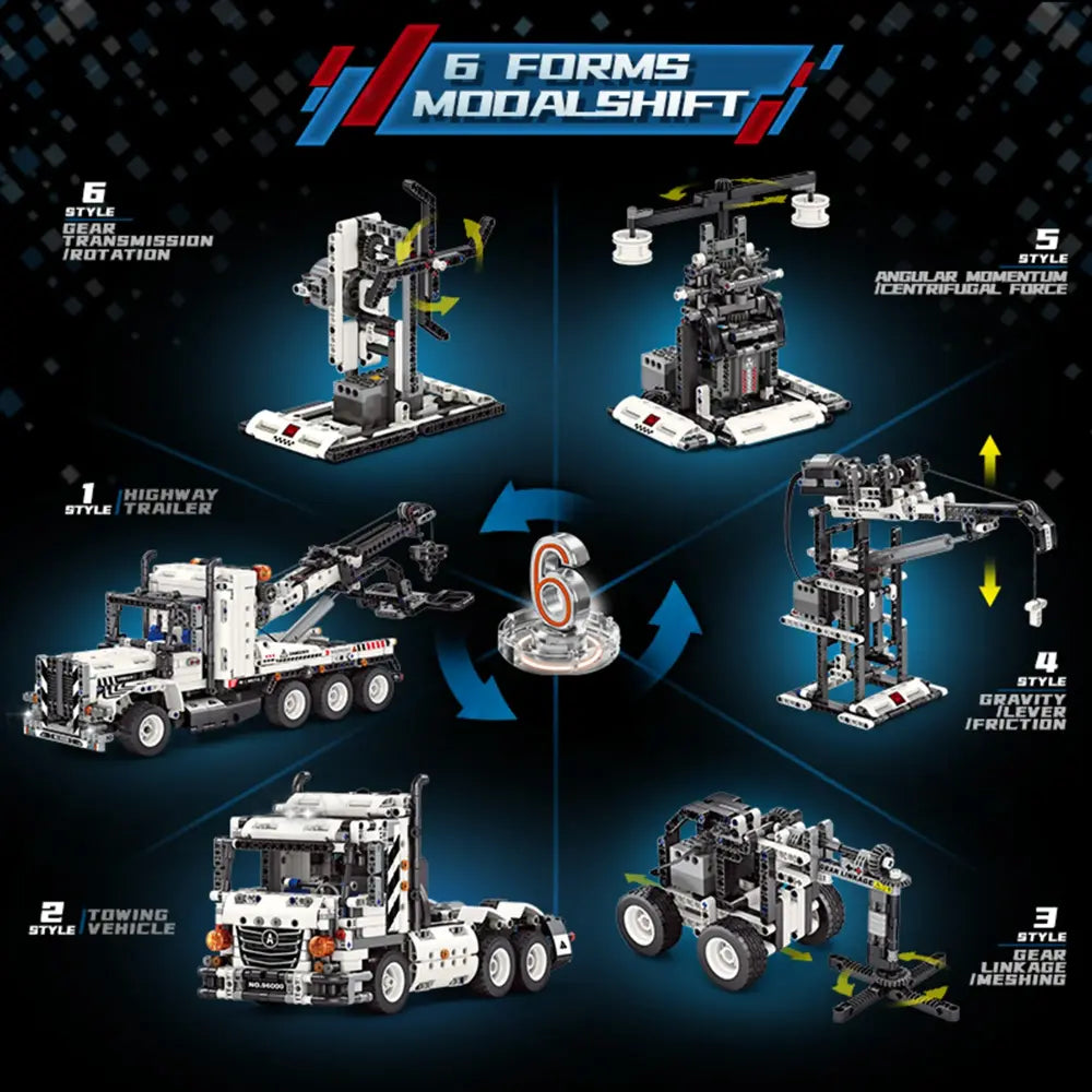 Technical Semi Trailer Tow Truck | 1288pcs