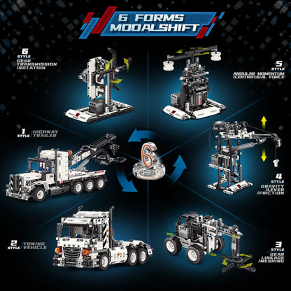 Technical Semi Trailer Tow Truck | 1288pcs