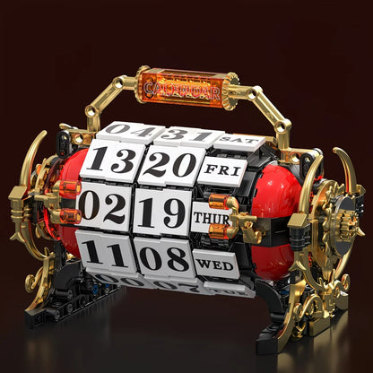 Vintage Motorized Mechanical Calendar | 889pcs
