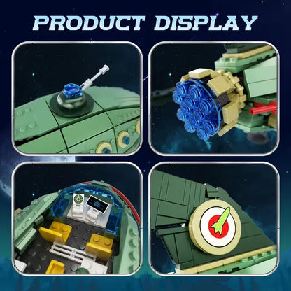 Planet Express Ship | 628pcs