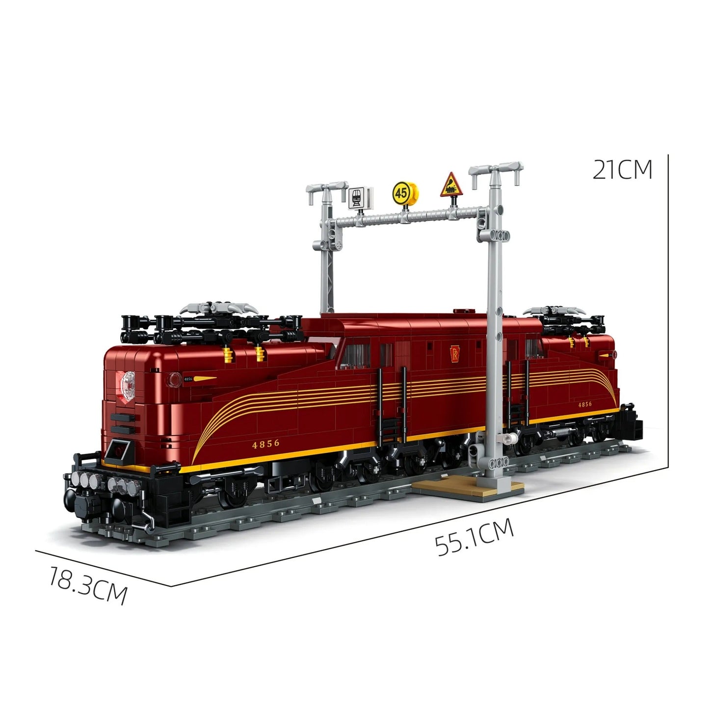 Vintage Express Locomotive | 1444 Pcs