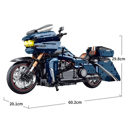 Harley Highway Road Glide Dual-Light | 2410 Pcs