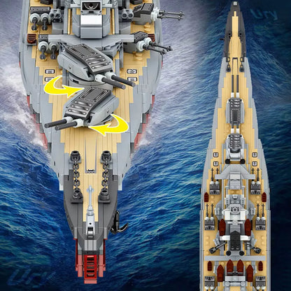 Royal Navy Queen Elizabeth Battleship | 2277pcs