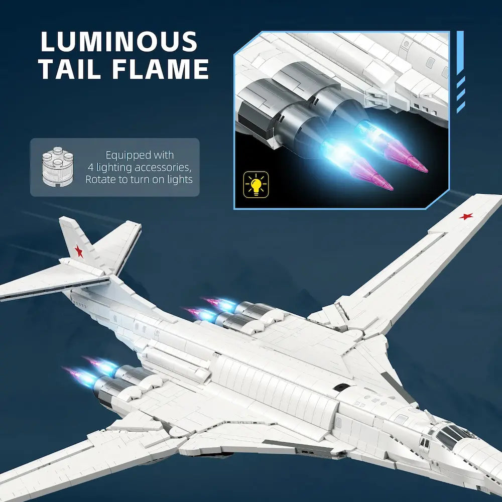 Tu-160 Bomber | 3470pcs