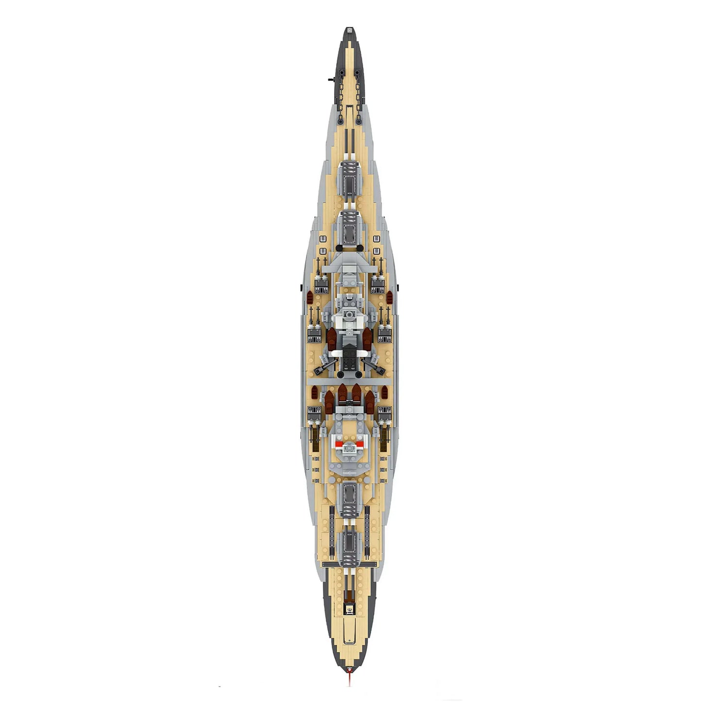 Royal Navy Queen Elizabeth Battleship | 2277pcs