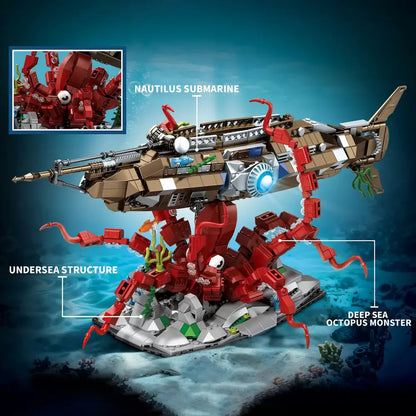 The Nautilus Submarine | 1190pcs