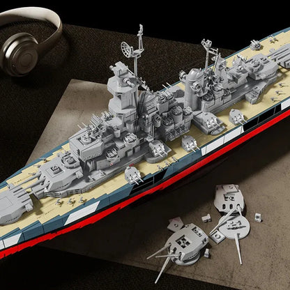 USS Montana Battleship | 2955pcs