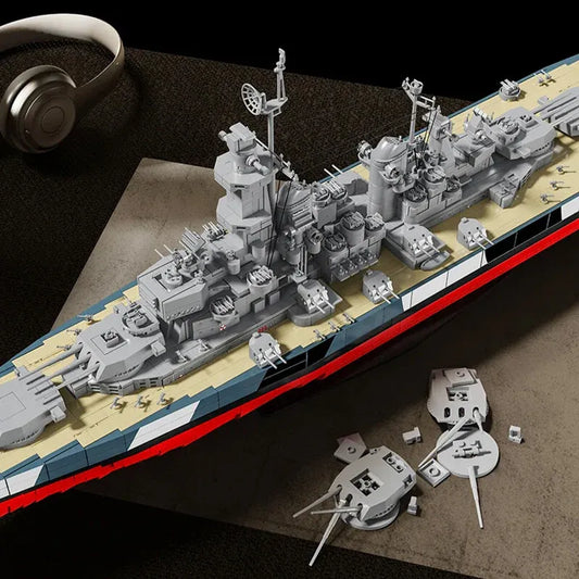 USS Montana Battleship | 2955pcs