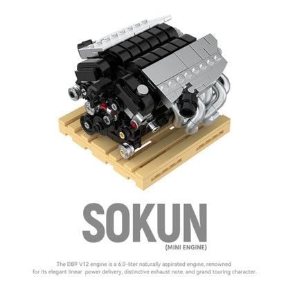 Aston Martin DB9V12 Engine | 375 Pcs
