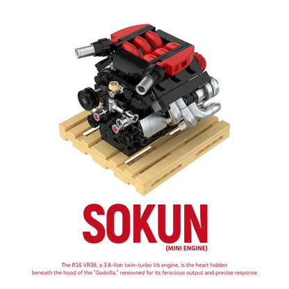 Nissan R35 VR38DETT Engine | 392 Pcs