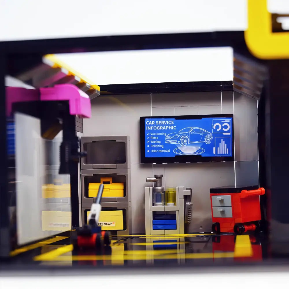 The Coffee Car Repair Club | 2496pcs
