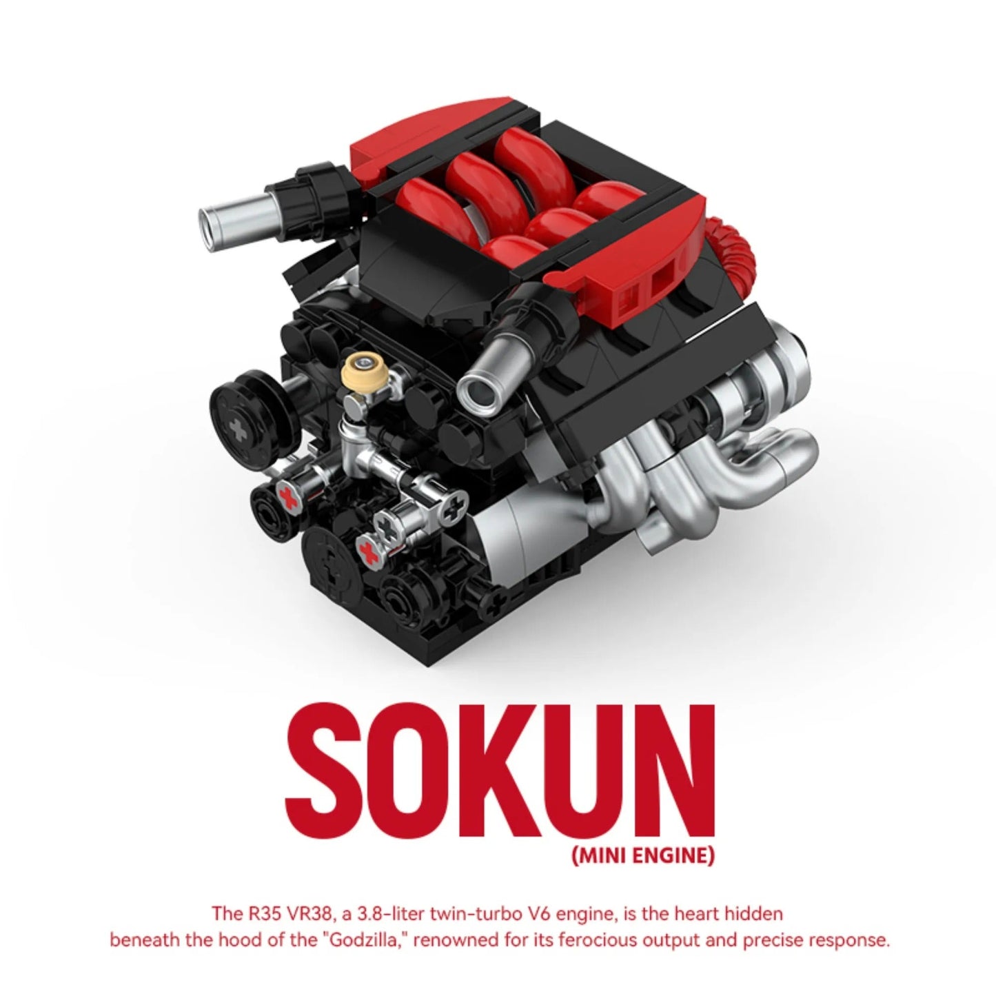 Nissan R35 VR38DETT Engine | 392 Pcs
