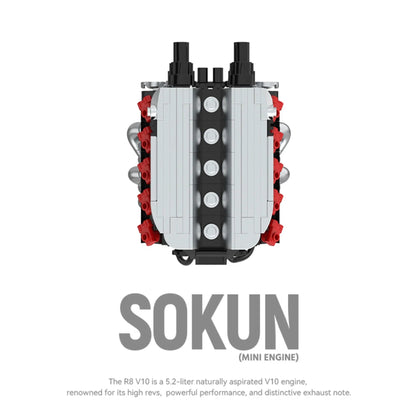 R8 V10 Engine | 392 Pcs