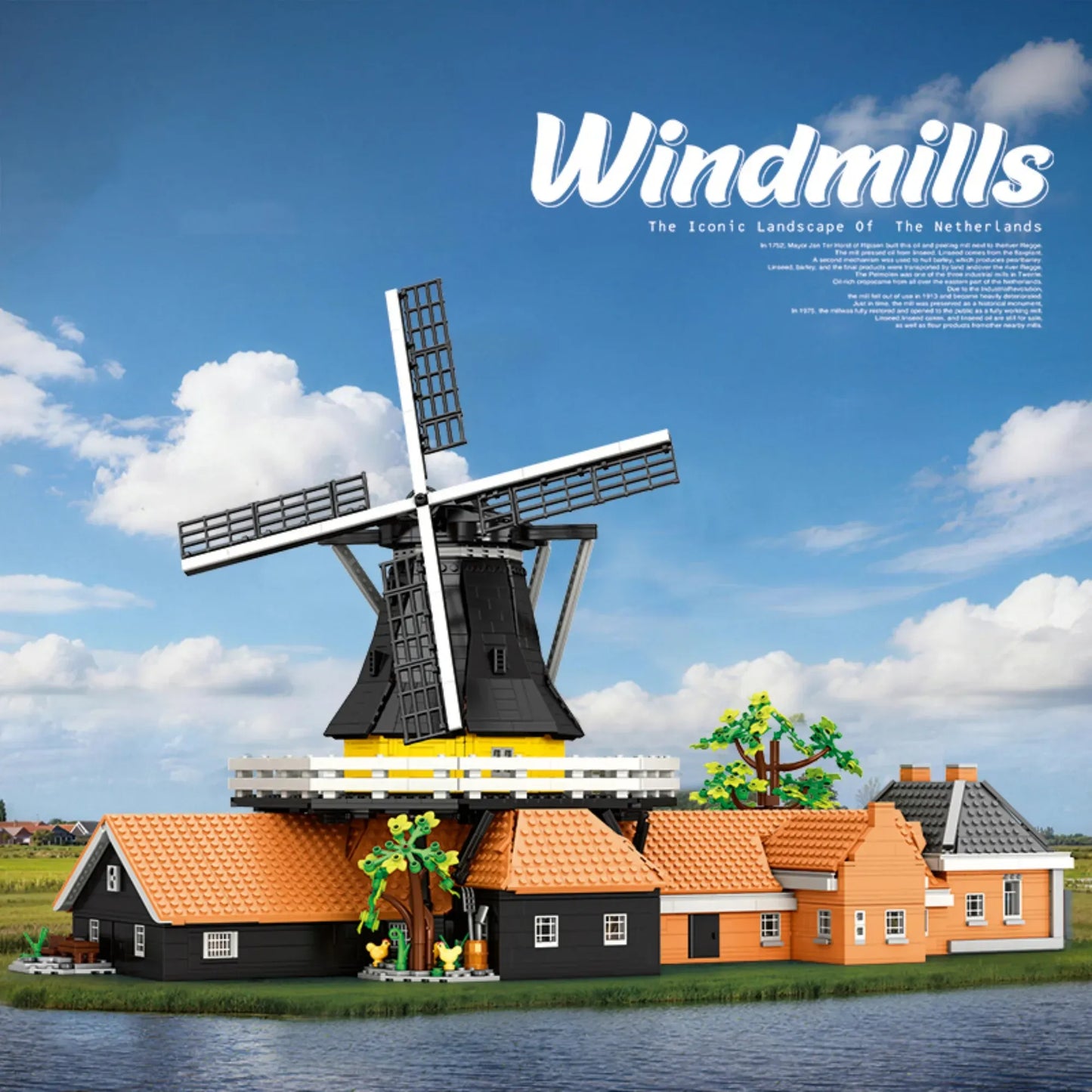 The Dutch Windmill | 4801pcs