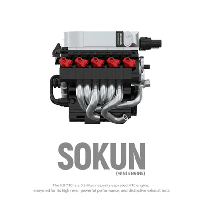 R8 V10 Engine | 392 Pcs