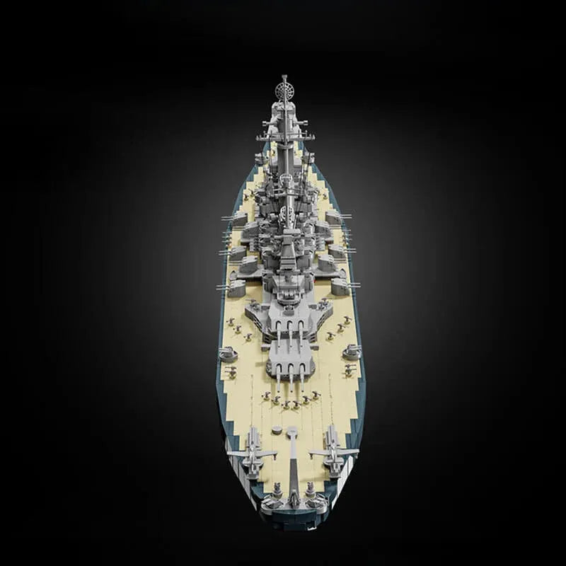 USS Montana Battleship | 2955pcs