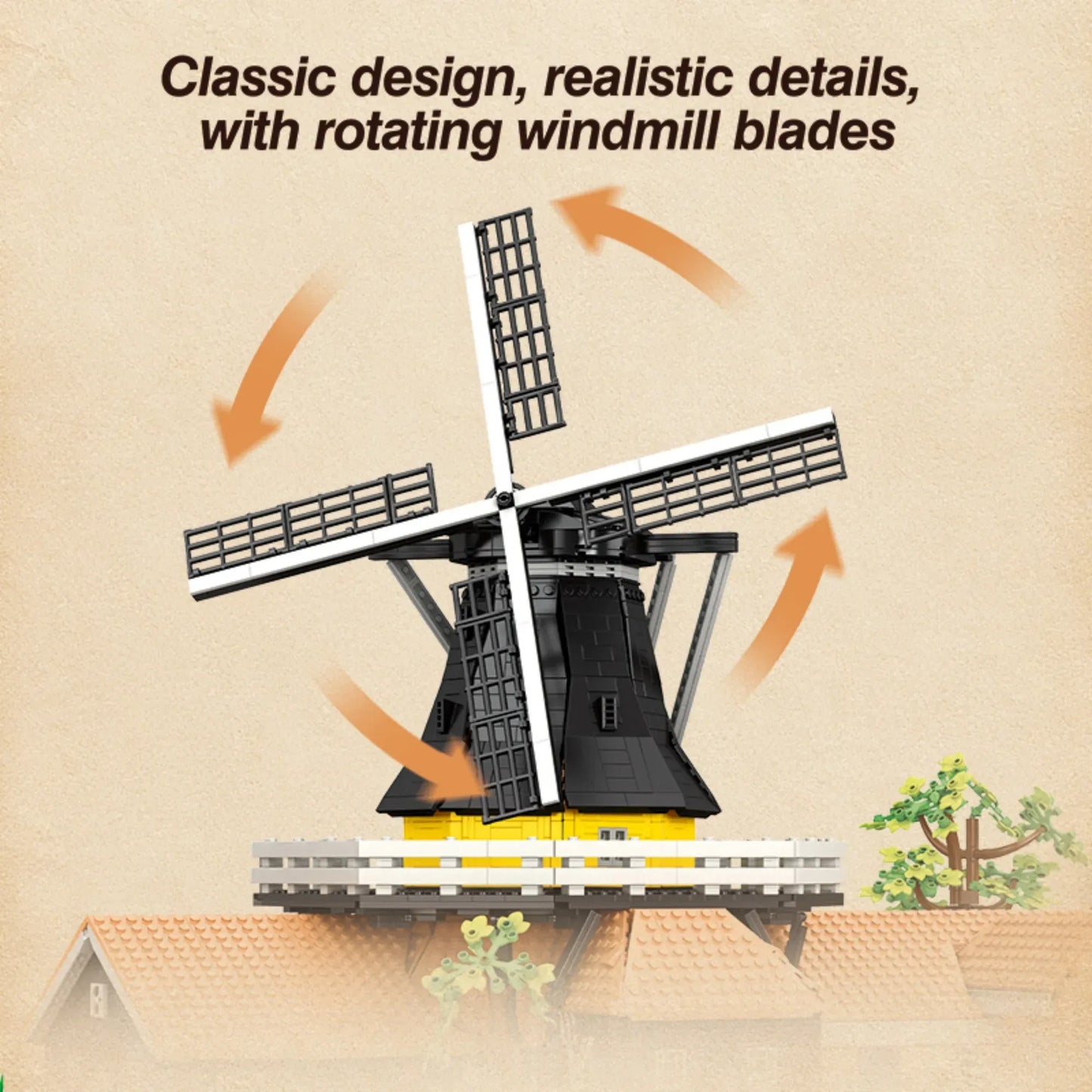 The Dutch Windmill | 4801pcs