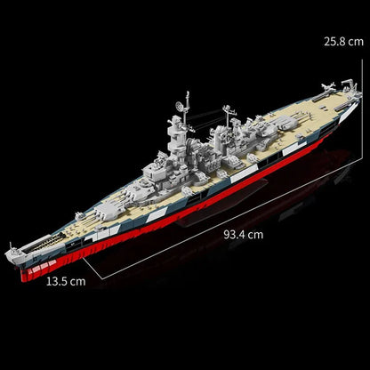 USS Montana Battleship | 2955pcs