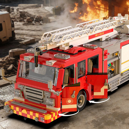 US Firetruck Elevated Water Towers | 3033pcs