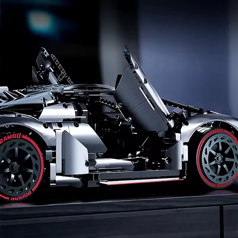 Veneno Lambo Competizione Gunmetal | 3711pcs