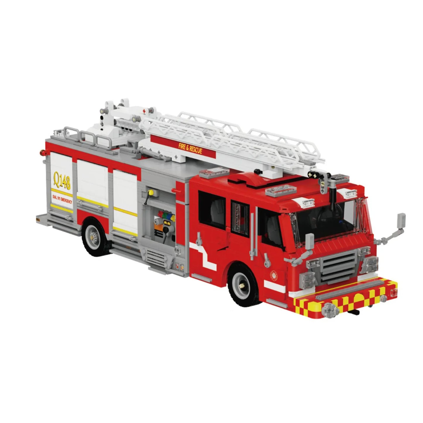 US Firetruck Elevated Water Towers | 3033pcs