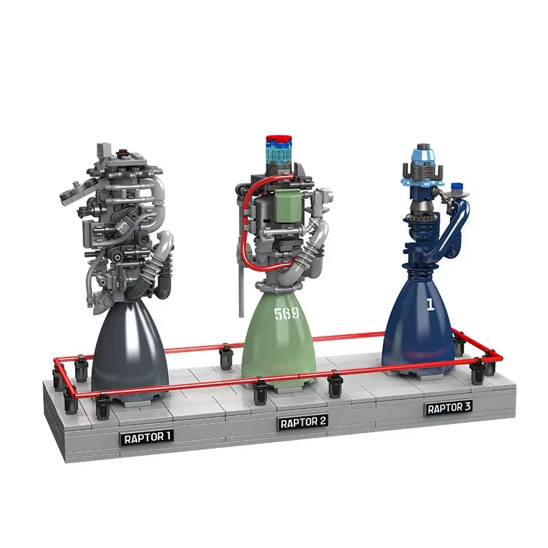 Methalox Rocket Engine Display | 495pcs
