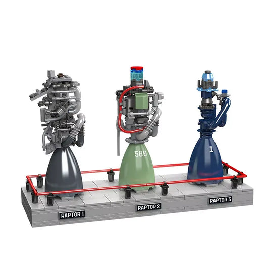 Methalox Rocket Engine Display | 495pcs