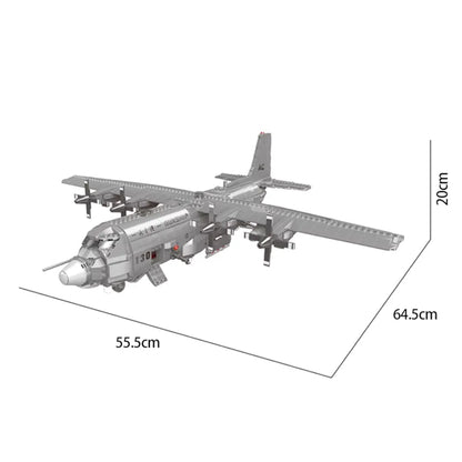 AC-130 Hercules Gunship Aircraft | 1713pcs