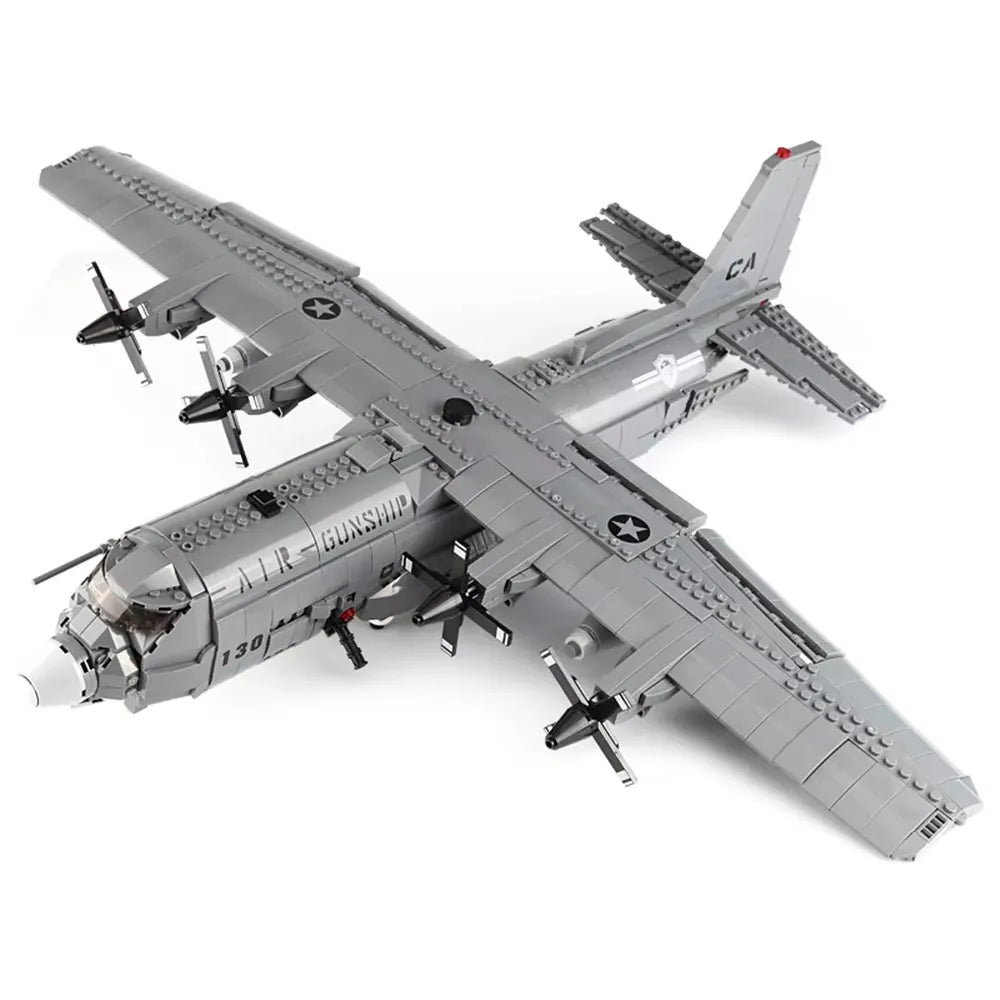 AC-130 Hercules Gunship Aircraft | 1713pcs