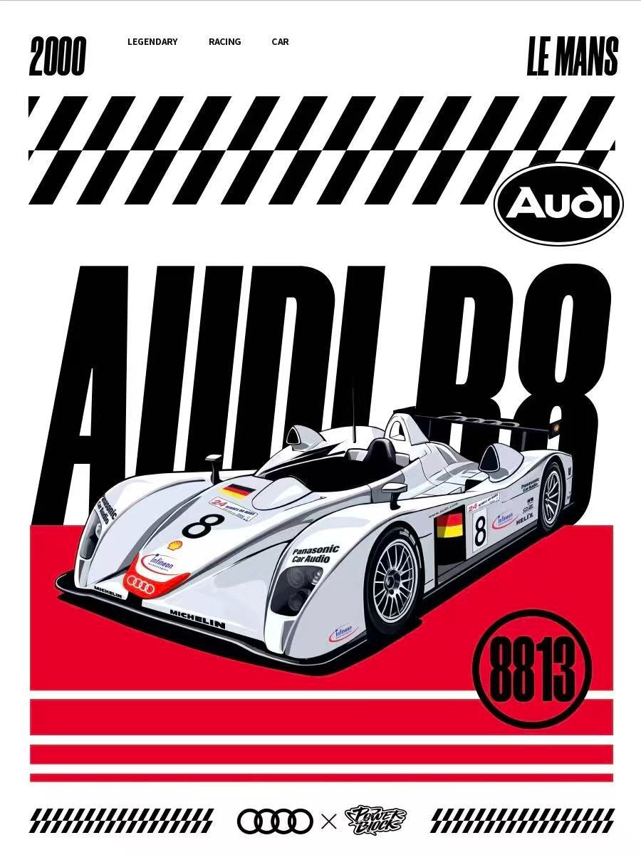 Le Mans Prototype V8 Racer | 391pcs