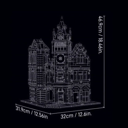 Clock Tower Modular Building | 3023 Pcs