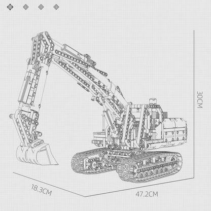 Crawler Excavator | 1246 Pcs