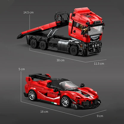 Italian Supercar Trailer Set | 1728pcs