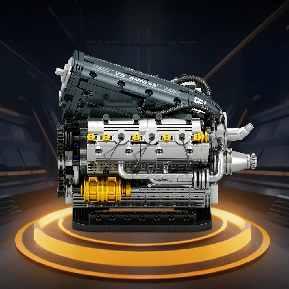 V6 Hybrid Technic Engine | 1268pcs