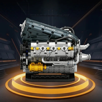 V6 Hybrid Technic Engine | 1268pcs