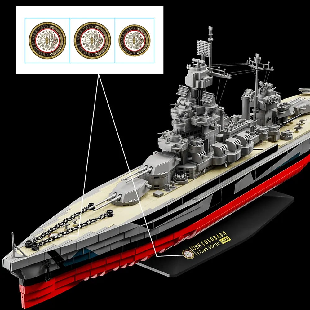 USS Colorado Military | 2326pcs