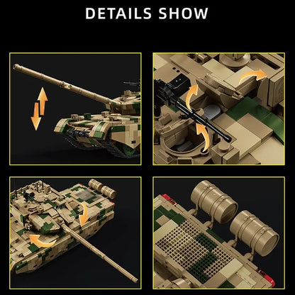 Type 99B Main Battle Tank Military | 1916 Pcs
