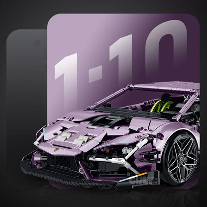 Hybrid Italian Bull Supercar | 2074pcs