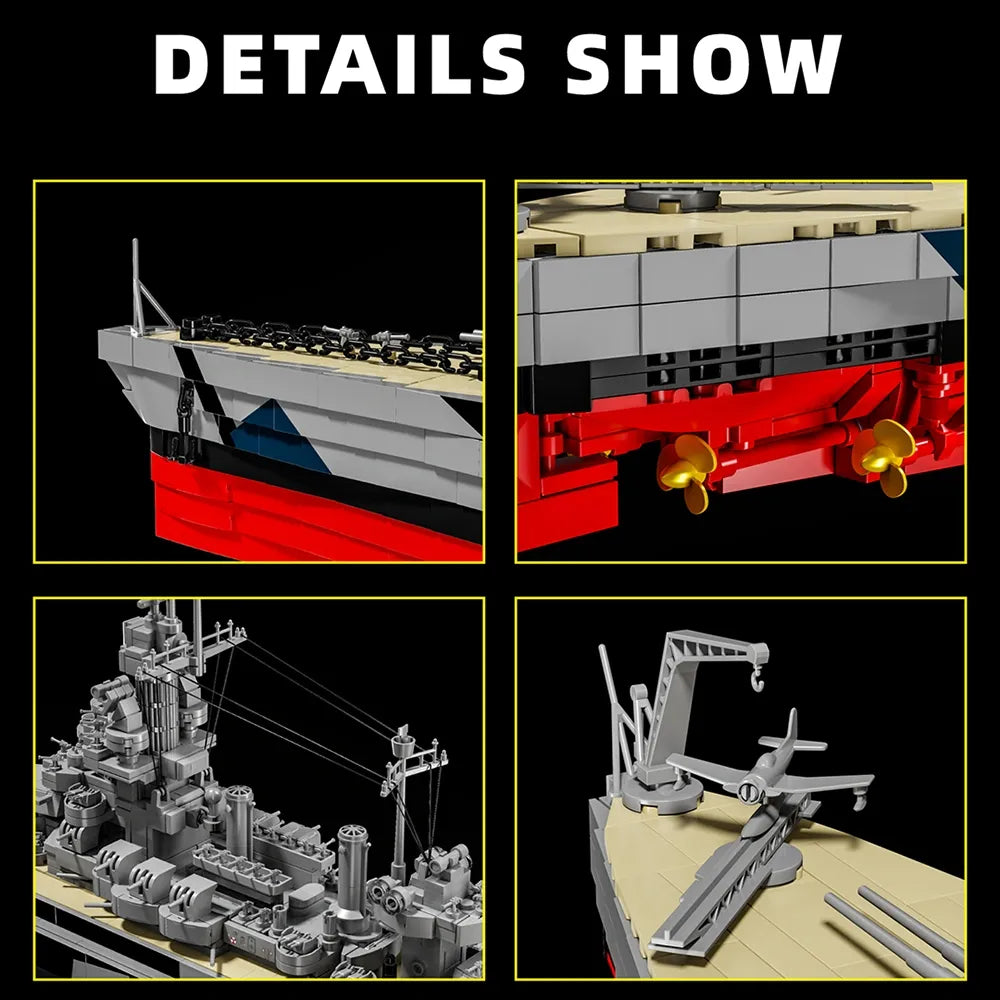 USS Colorado Military | 2326pcs