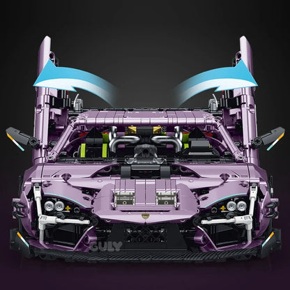 Hybrid Italian Bull Supercar | 2074pcs