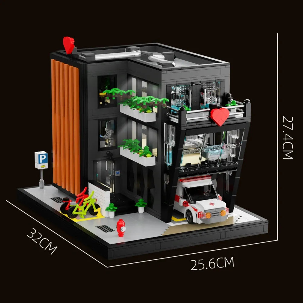 City Hospital Building | 2571 Pcs