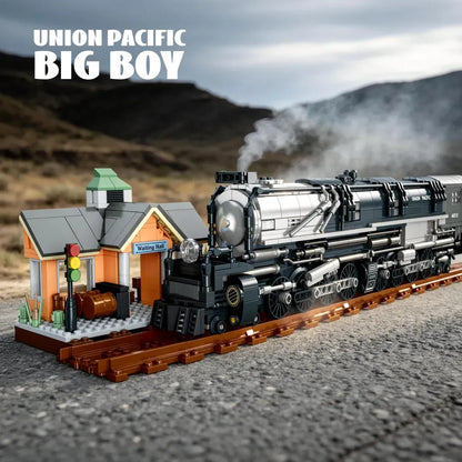 Union Pacific Big Boi Steam Train | 1277pcs