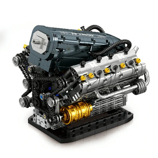 V6 Hybrid Technic Engine | 1268pcs