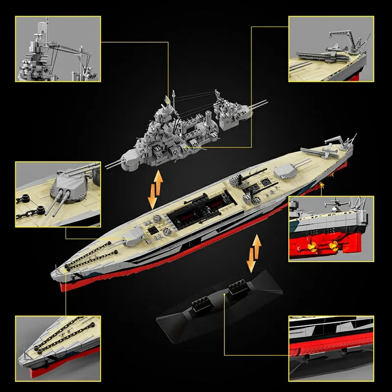 USS Colorado Military | 2326pcs